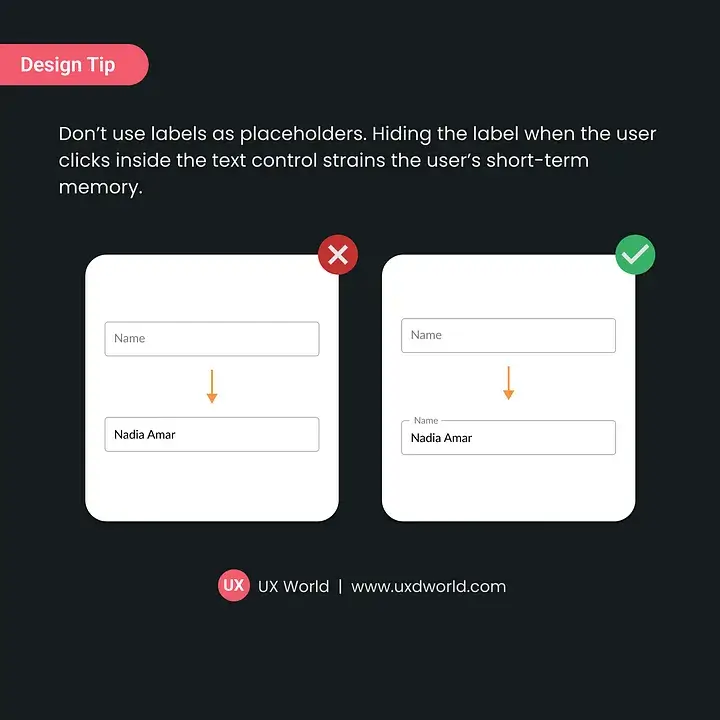 8 Tips to Design Better Text Input Controls